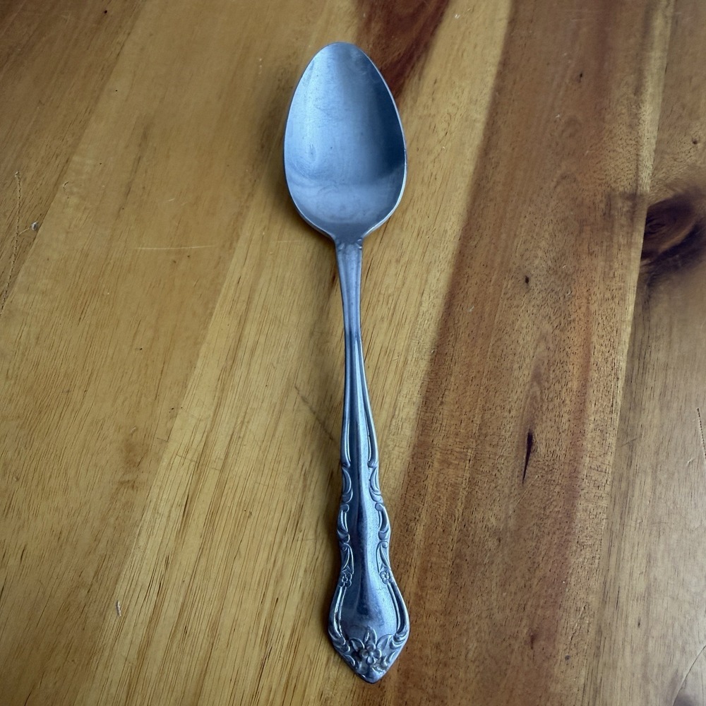 Walco Stainless‎ Steel Floral Spoon Korea Kitchen Dining Replacement
